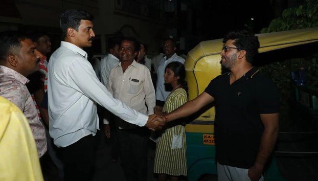 Met the residents of Sanjeevininagar of Moodala Palya ward 127 and campaigned for votes on behalf of Congress party.