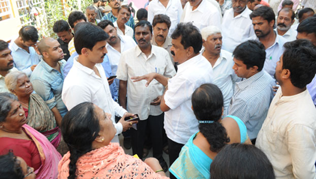 Borewell pooja in ward 103
