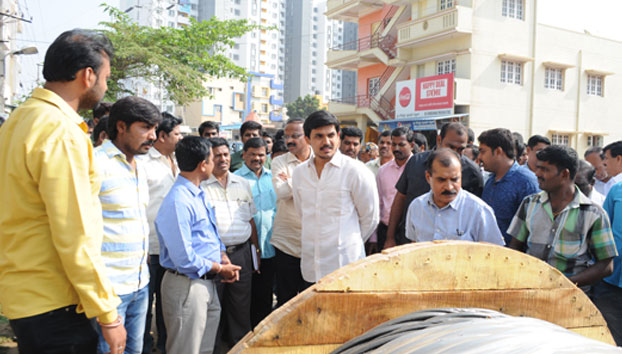 Cable Pooja- Rajarajeshwari nagar arch