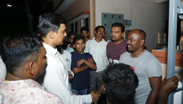 Met the residents of Sanjeevininagar of Moodala Palya ward 127 and campaigned for votes on behalf of Congress party.
