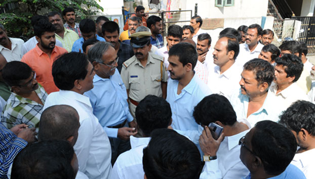 Borewell pooja in ward 103
