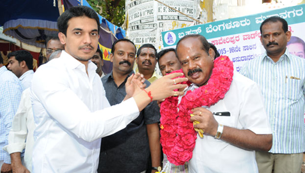 Kaveripura concrete road and sewage work in ward 103